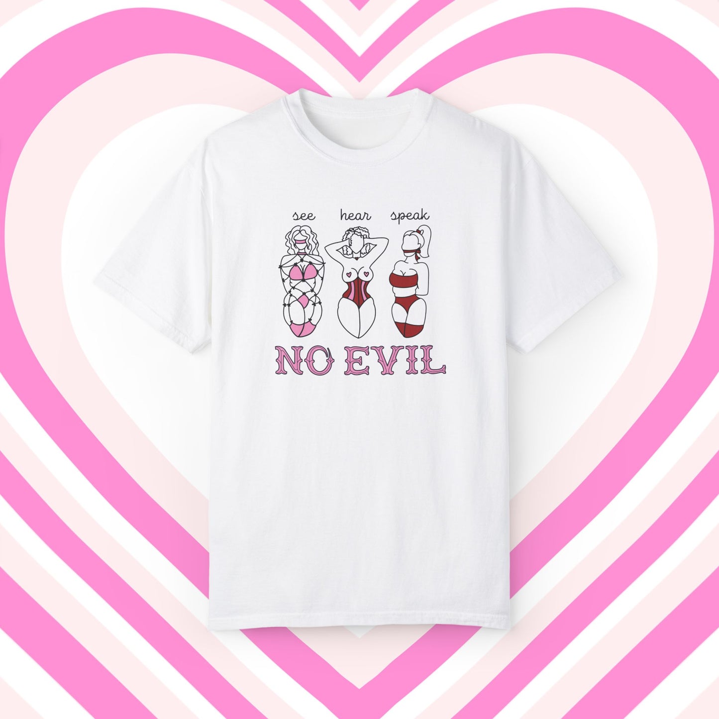 "No Evil" Short Sleeve Tee