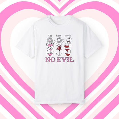 "No Evil" Short Sleeve Tee