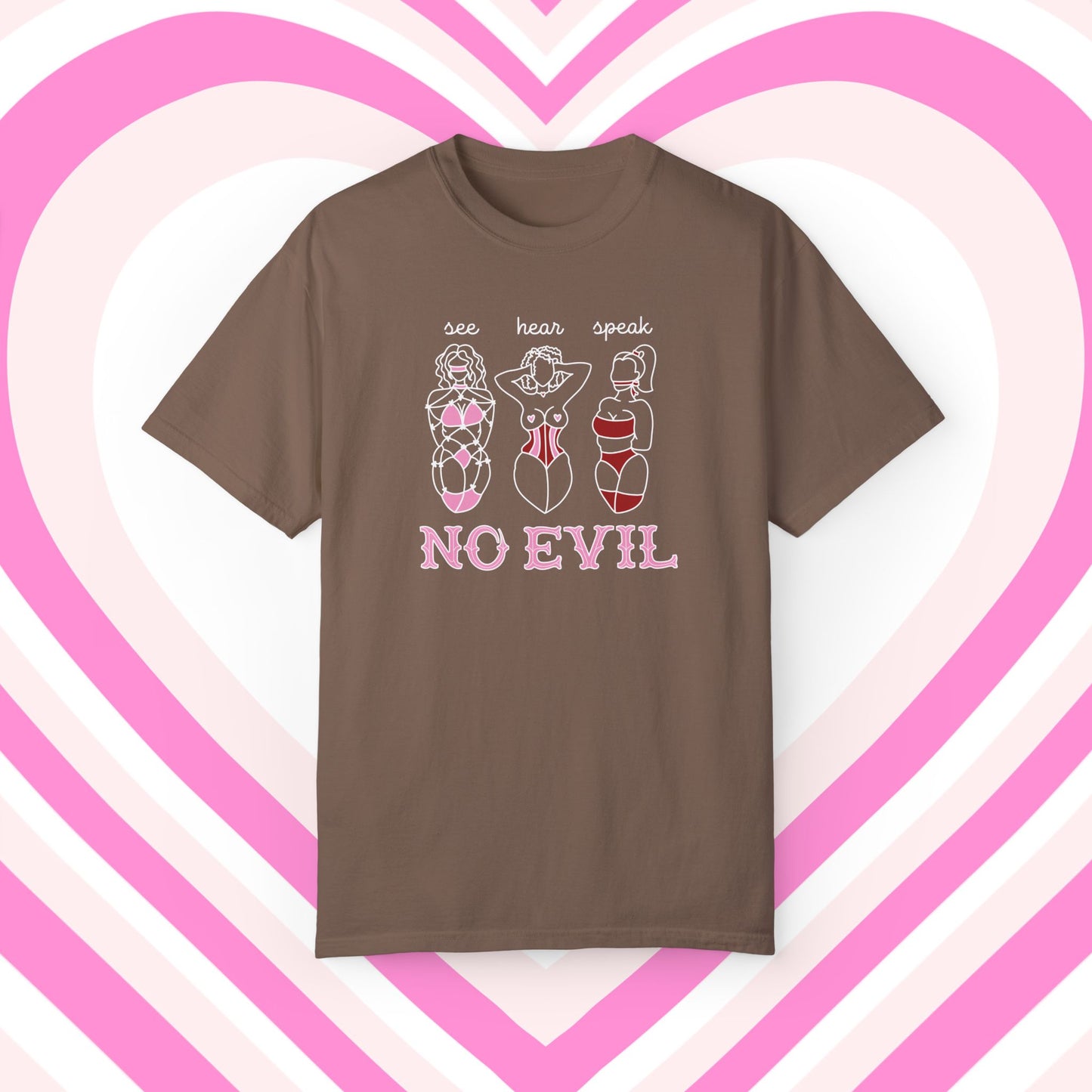 "No Evil" Short Sleeve Tee