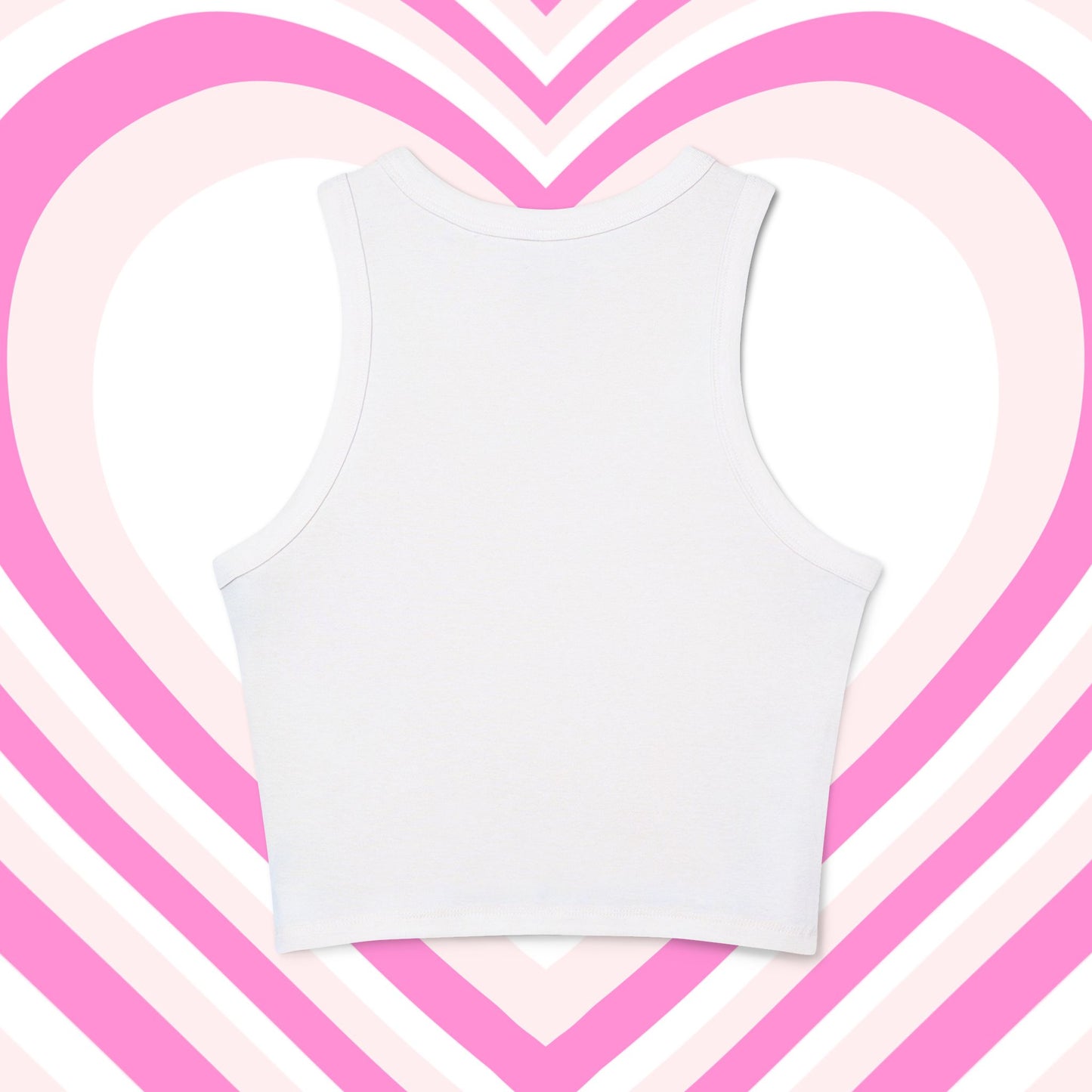 "Cold Dead Heart" Rib Micro Tank Top