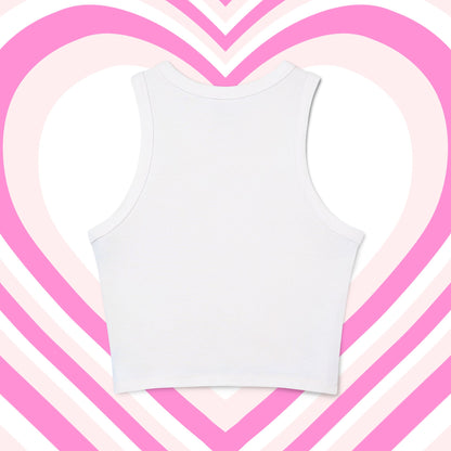 "Cold Dead Heart" Rib Micro Tank Top