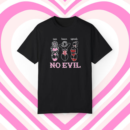 "No Evil" Short Sleeve Tee